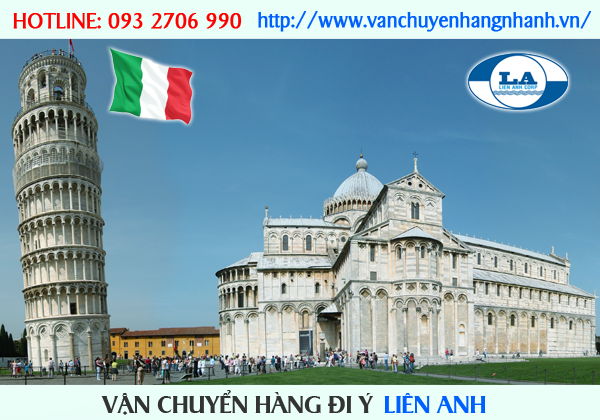 Vận chuyển hàng đi Ý từ TP HCM